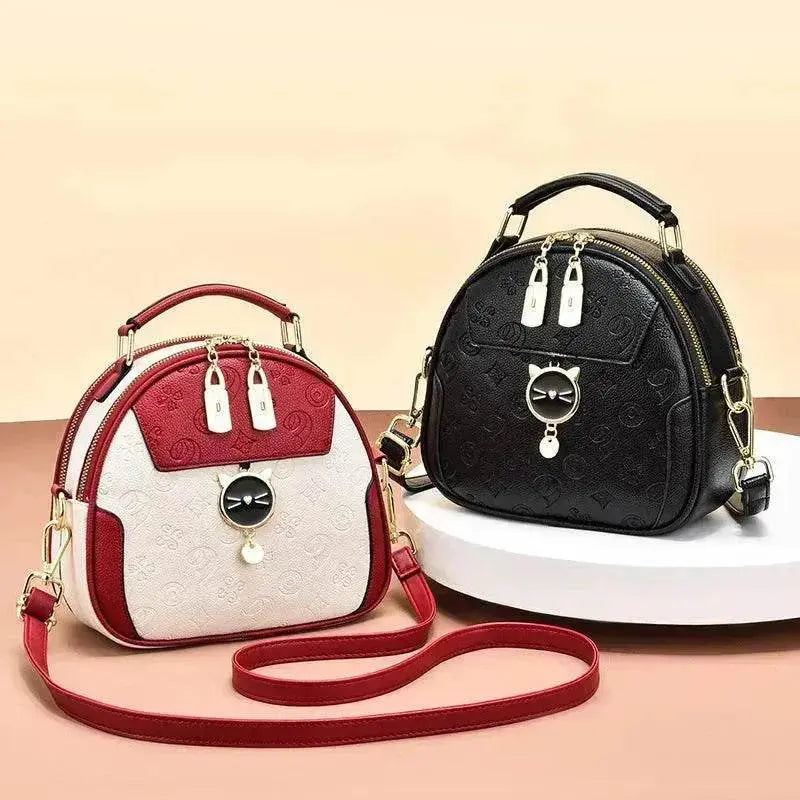 Women's Fashion Simple Embossed Shoulder Bag - EX-STOCK Canada