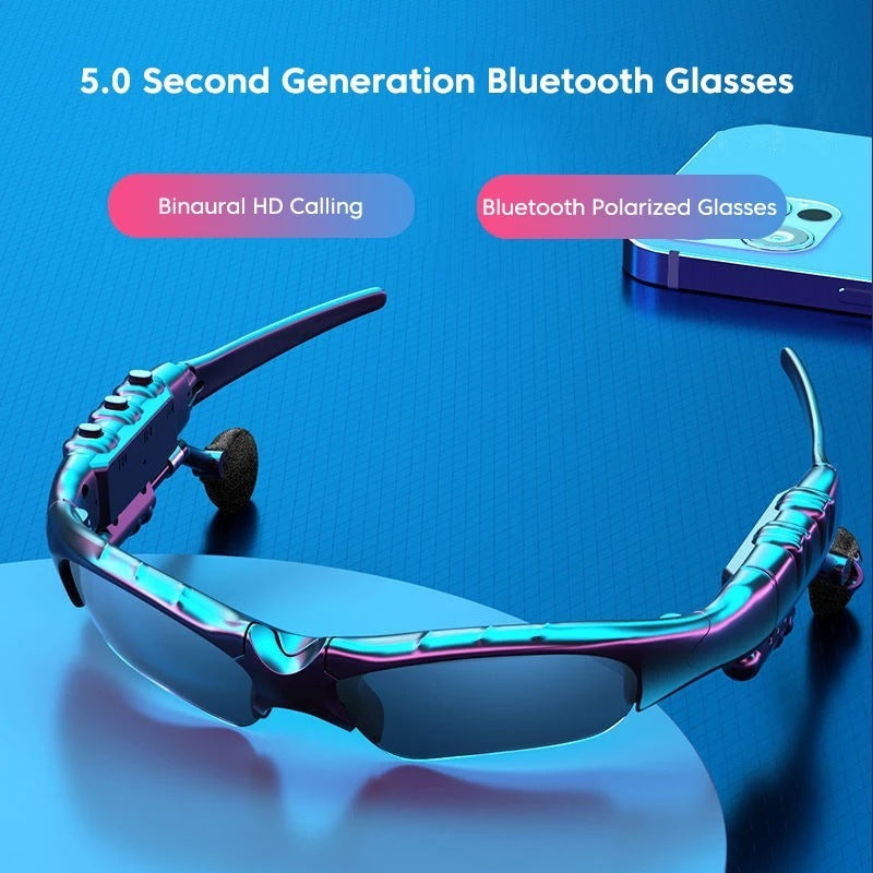 Lunettes Casque Bluetooth Musique Simple pour FemmesEX-STOCK Canada