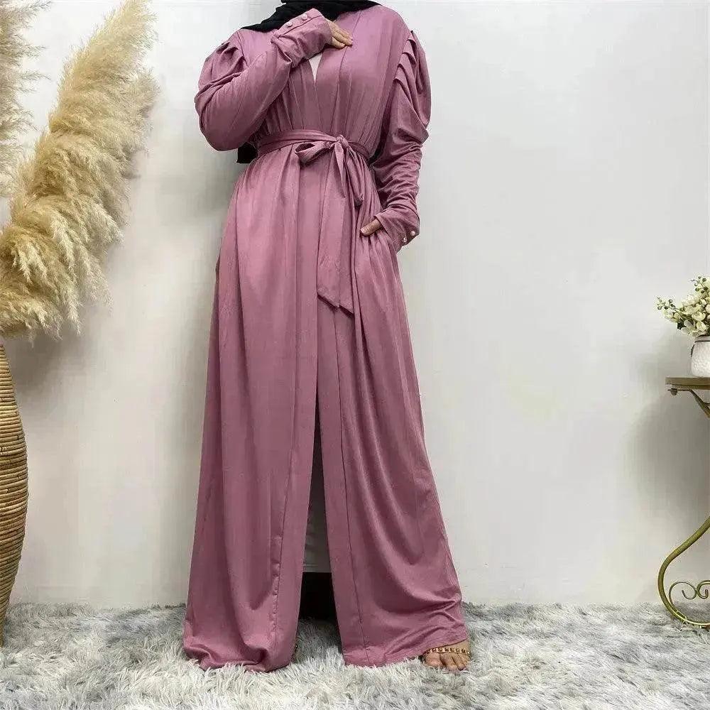 Women's Fashion Simple Solid Color Arab Cardigan - EX-STOCK Canada