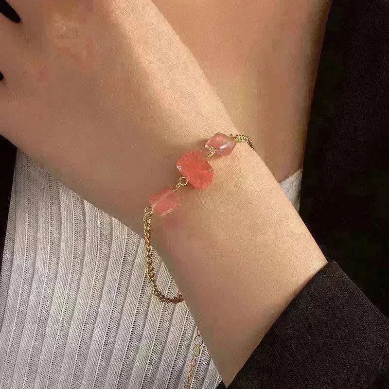 Women's Fashion Temperament Irregular Natural Crushed Stone Bracelet - EX-STOCK Canada