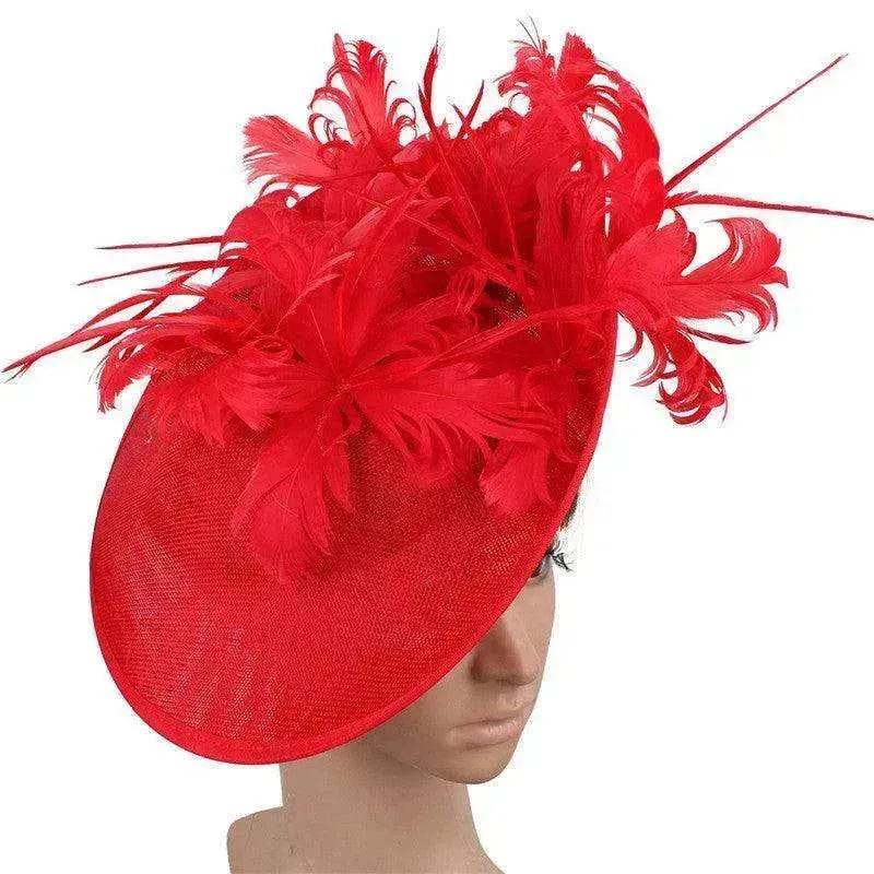 Women's Horse Racing Festival Fashion High End Top Aristocratic Hair Accessories - EX-STOCK Canada