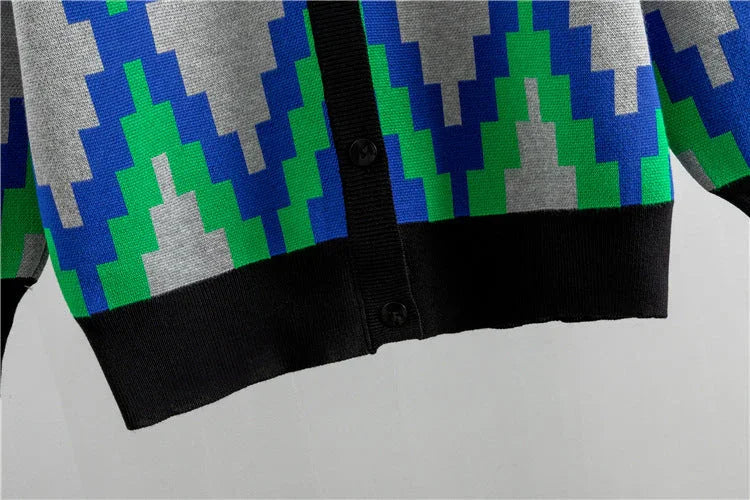 Women's Knitted Cardigan Casual Fashion Sports Wide-leg Pants Suit EX-STOCK Canada