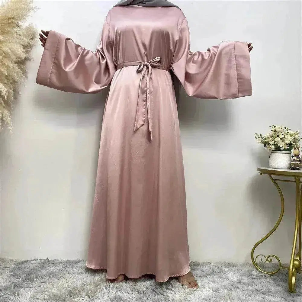 Women's Lace Up Satin Arab Dress - EX-STOCK Canada