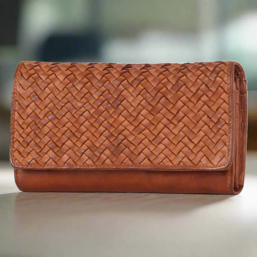 Bolso de cuero trenzado para mujerEX-STOCK Canada