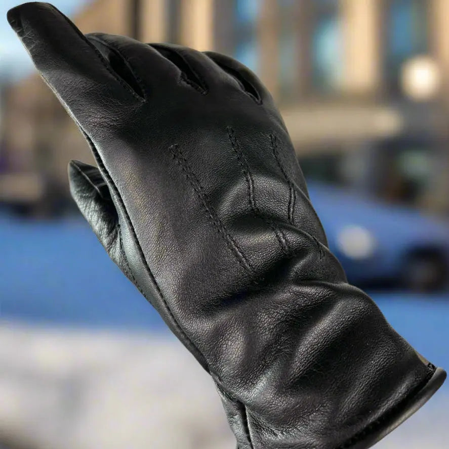 Women's Leather Gloves with Fur Lining EX-STOCK Canada