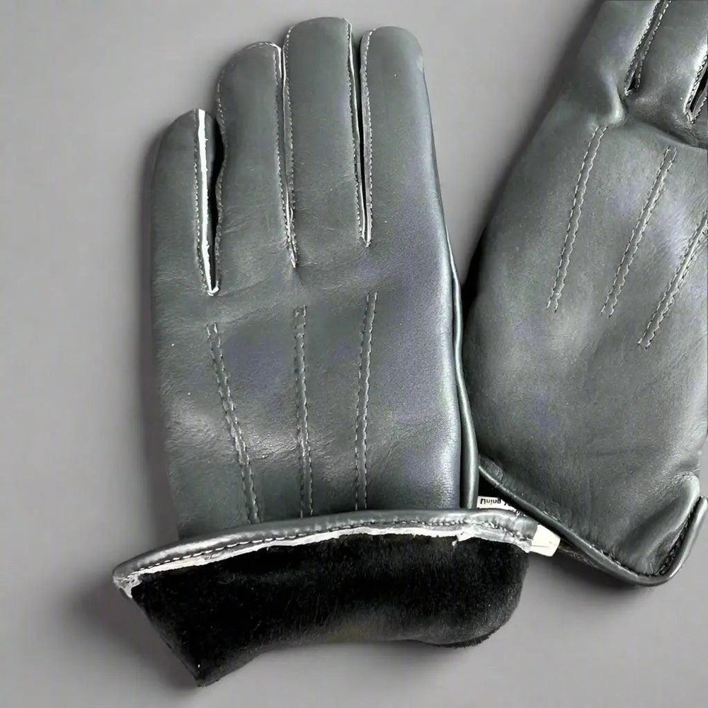 Gants en cuir pour femmes avec doublure en fourrureEX-STOCK Canada