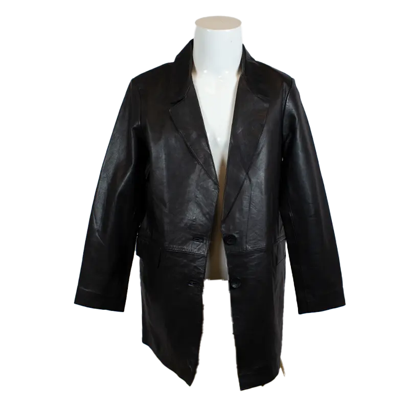 Gabardina de cuero para mujer | Chaqueta de cueroEX-STOCK Canada