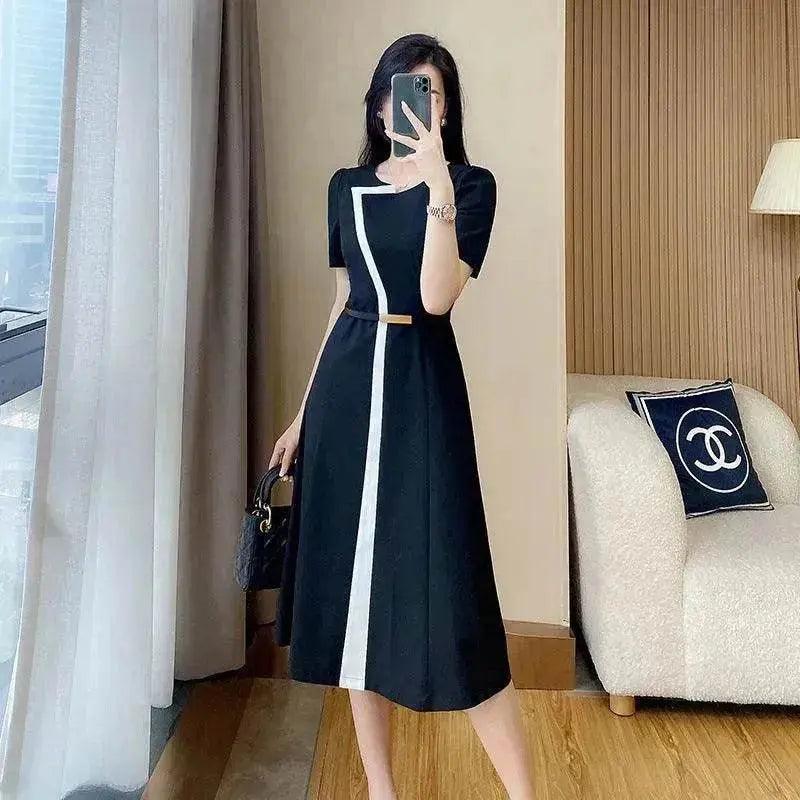 Robe femme mi-longue à la mode - EX-STOCK Canada