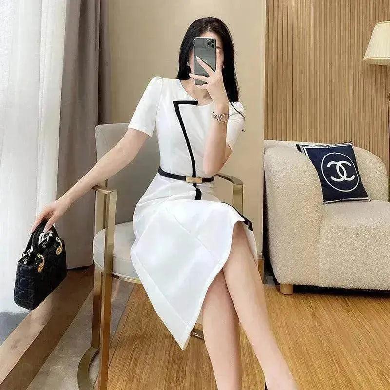 Robe femme mi-longue à la mode - EX-STOCK Canada