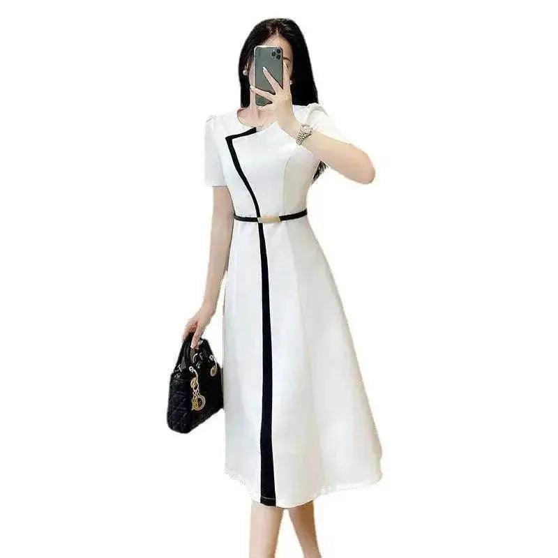 Robe femme mi-longue à la mode - EX-STOCK Canada