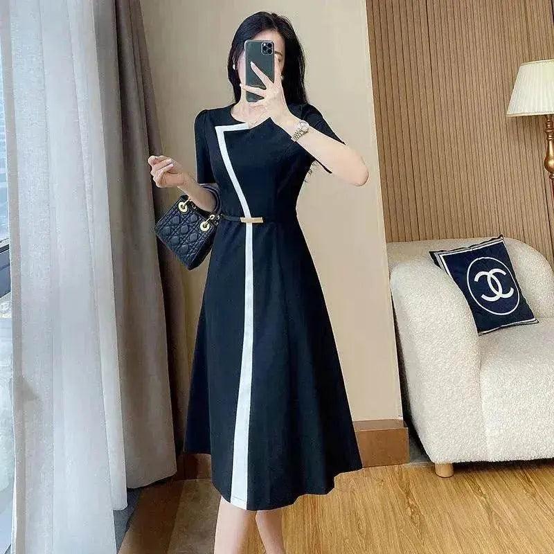 Robe femme mi-longue à la mode - EX-STOCK Canada