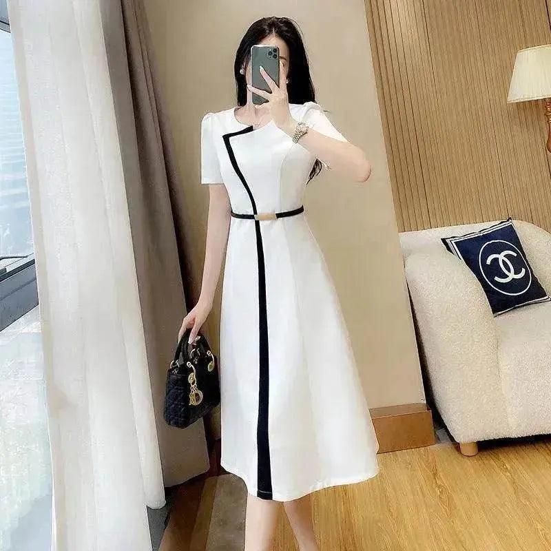 Robe femme mi-longue à la mode - EX-STOCK Canada