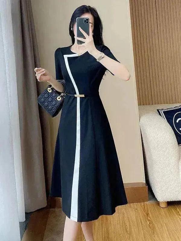 Robe femme mi-longue à la mode - EX-STOCK Canada