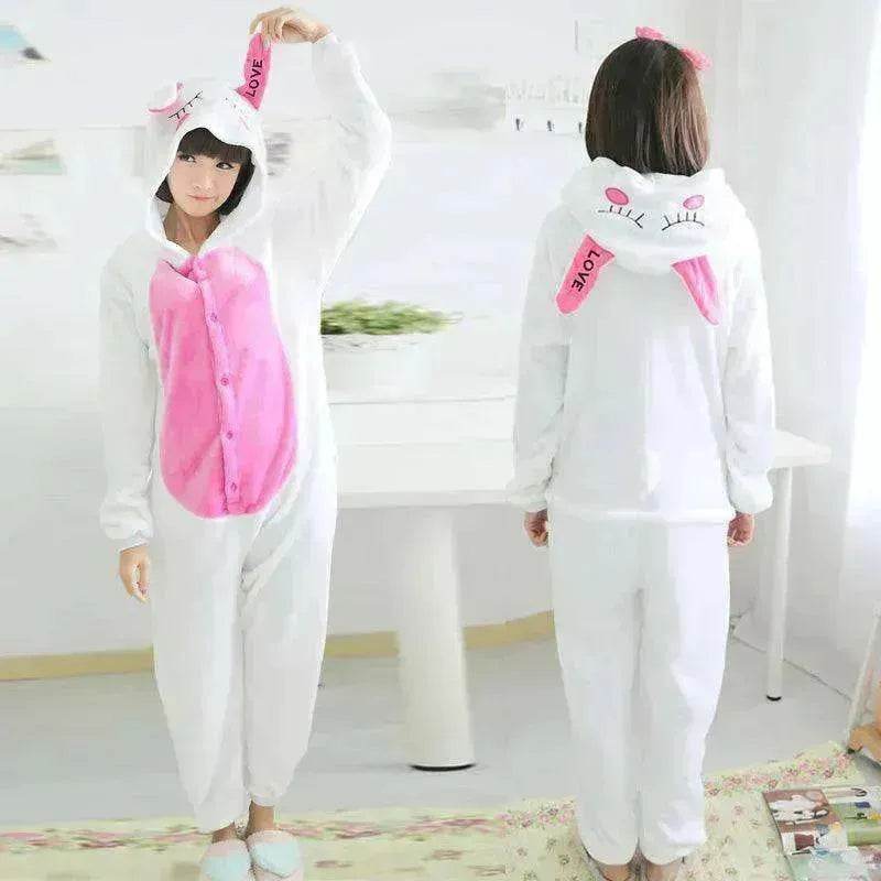Women's One-piece Cartoon Animal Pajamas - EX-STOCK Canada