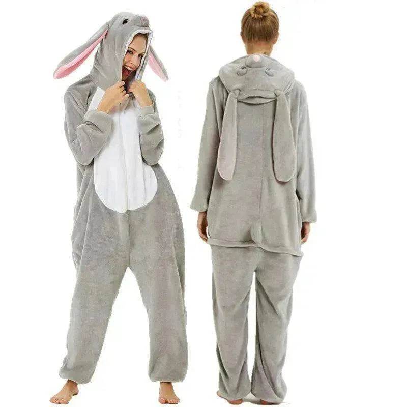 Women's One-piece Cartoon Animal Pajamas - EX-STOCK Canada