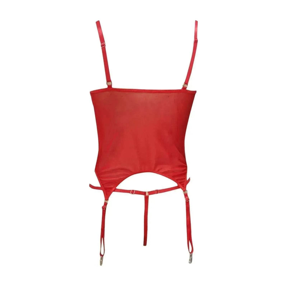 Women's Red Valentine's Day Lace Suit - EX-STOCK Canada