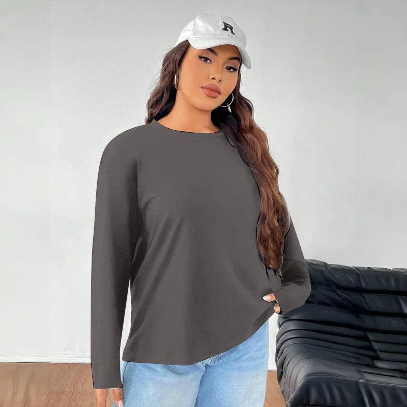 Haut pour femmes à col rond ample uniEX-STOCK Canada