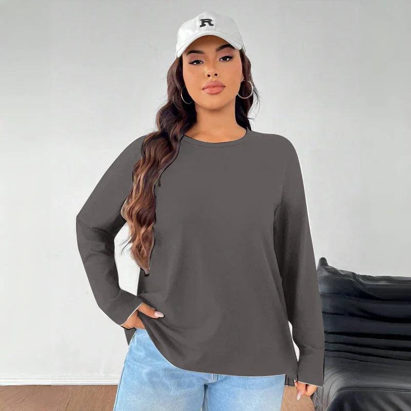 Haut pour femmes à col rond ample uniEX-STOCK Canada