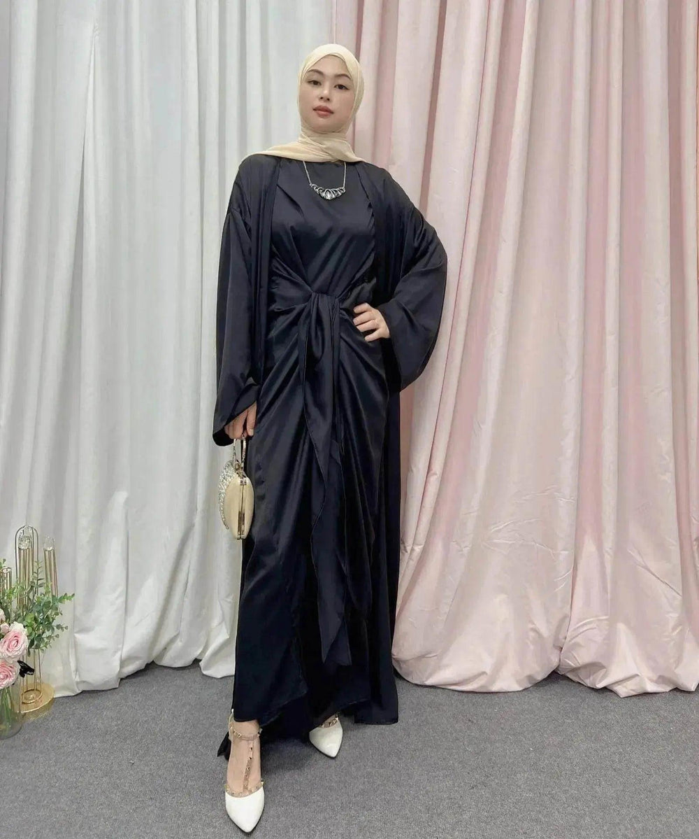 Women's Solid Color Two-piece Arab Suit - EX-STOCK Canada
