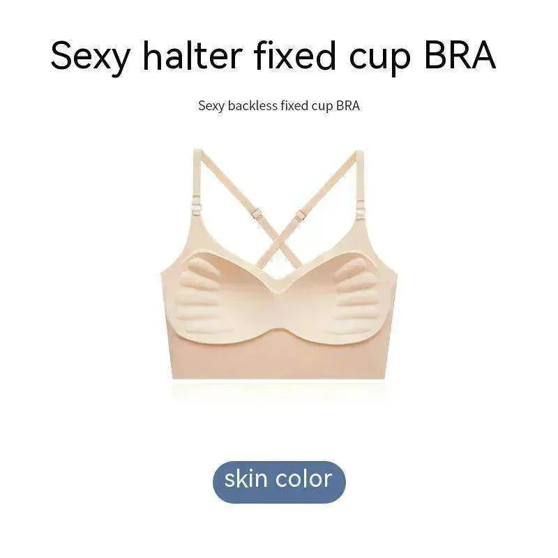 Women's U shaped One piece Seamless Back Shaping Bra - EX-STOCK CANADA