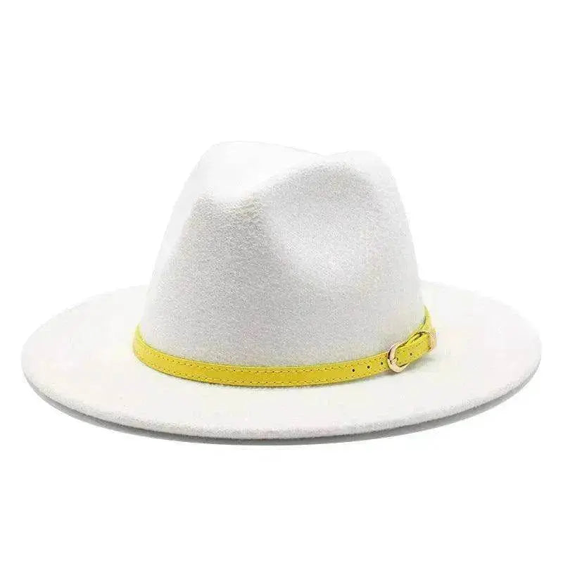 Women's Woolen Big Brimmed Jazz Felt Style Hat - EX-STOCK Canada