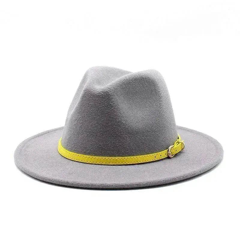 Women's Woolen Big Brimmed Jazz Felt Style Hat - EX-STOCK Canada