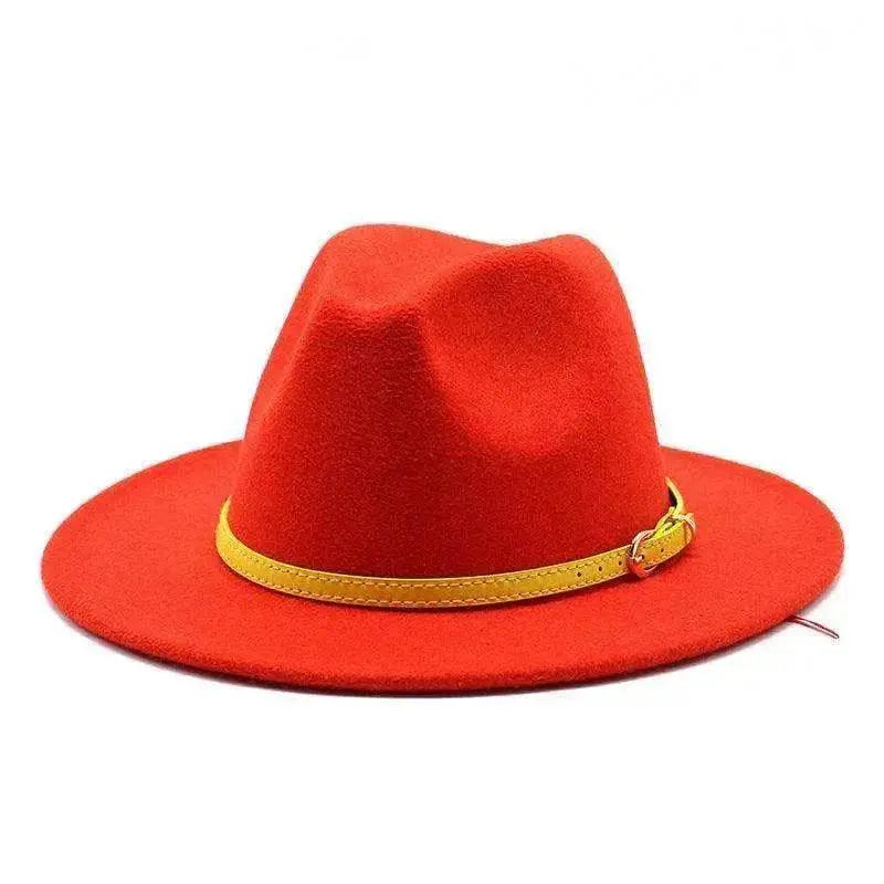 Women's Woolen Big Brimmed Jazz Felt Style Hat - EX-STOCK Canada