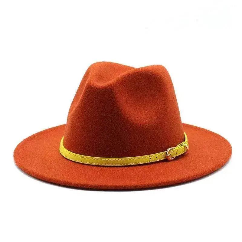 Women's Woolen Big Brimmed Jazz Felt Style Hat - EX-STOCK Canada