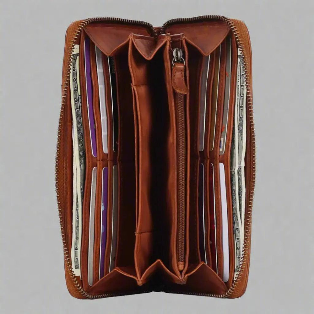 Women's Zip Around Wallet EX-STOCK Canada