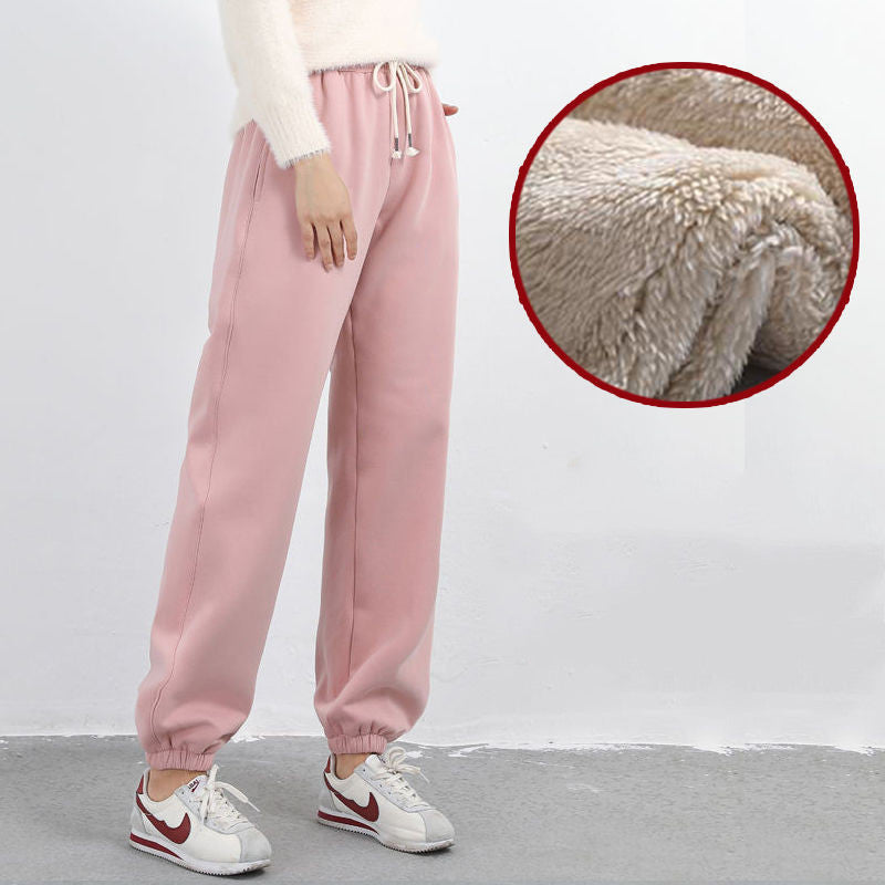 Women's plus fleece padded sweatpants EX-STOCK Canada