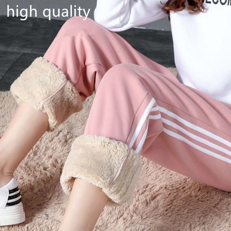 Women's plus fleece padded sweatpants EX-STOCK Canada