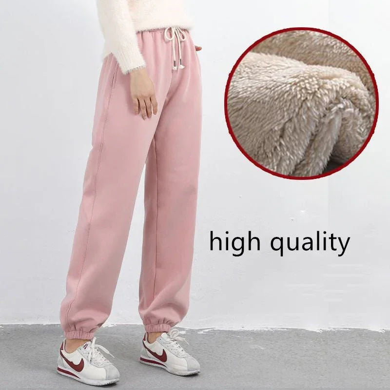 Women's plus fleece padded sweatpants EX-STOCK Canada