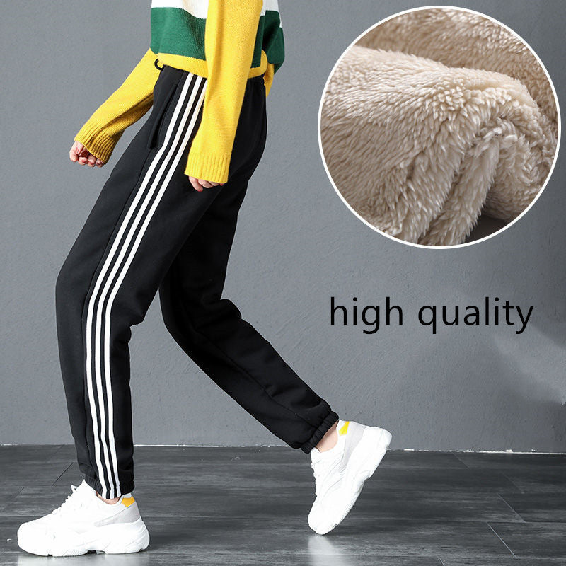 Women's plus fleece padded sweatpants EX-STOCK Canada