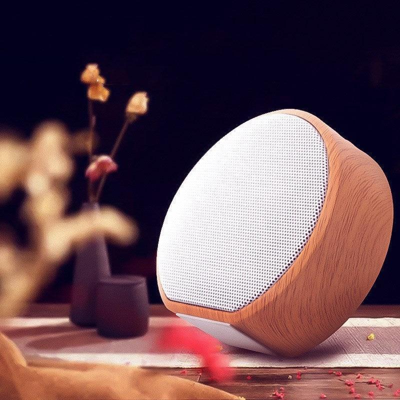 Wood grain bluetooth speaker EX-STOCK Canada