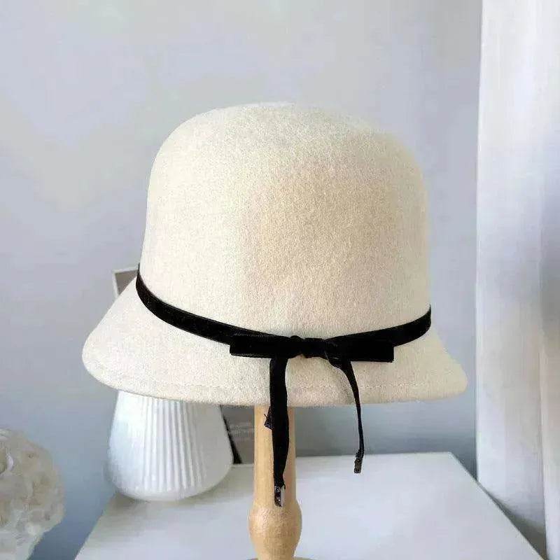 Wool Felt Hats Fine Bow Ladies - EX-STOCK Canada