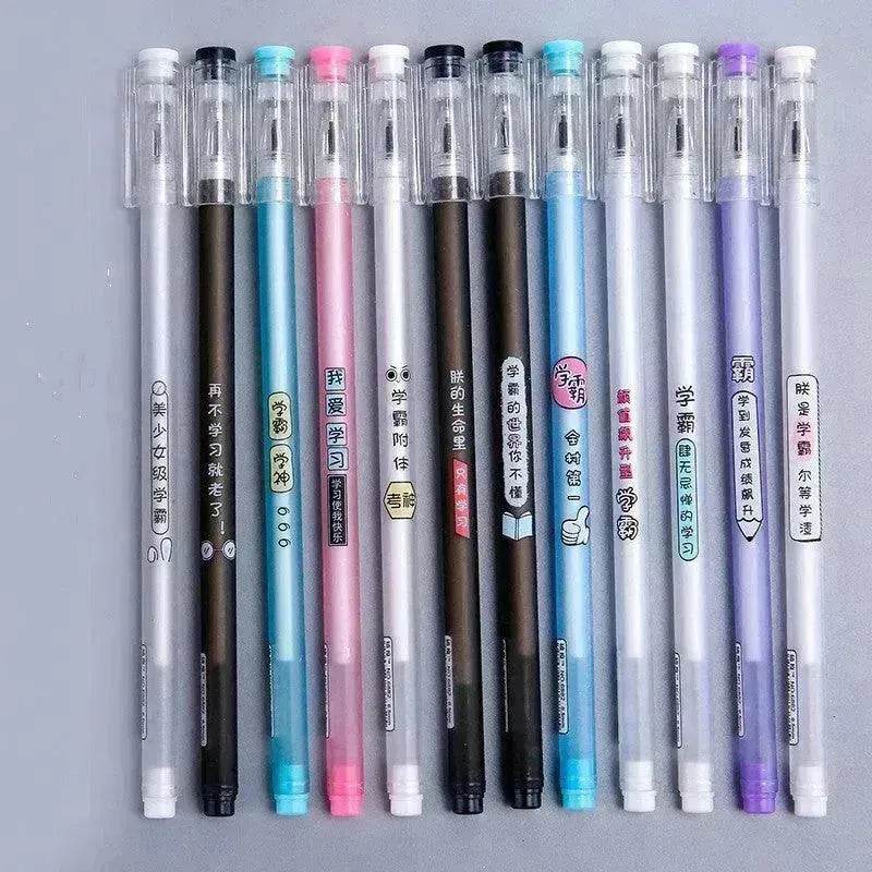 Stylo Gel Xueba École Fleur École Herbe Stylo Gel Mignon Étudiant - EX-STOCK Canada