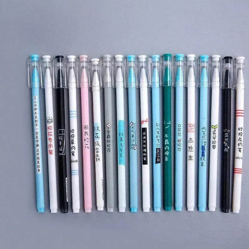 Stylo Gel Xueba École Fleur École Herbe Stylo Gel Mignon Étudiant - EX-STOCK Canada