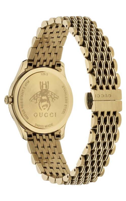 Montre GUCCI G-TIMELESS SLIM en Or Jaune PVD YA1265021 - EX-STOCK Canada