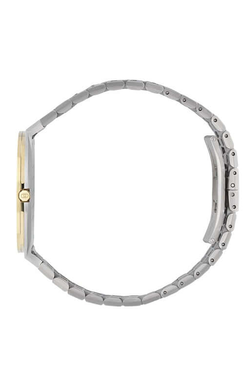 Montre GUCCI 'GUCCI 25H' en acier et or 18 carats YA163405 - EX-STOCK Canada