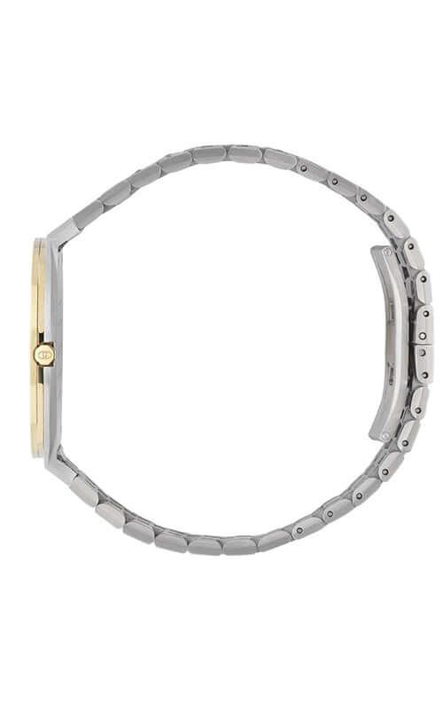 Montre GUCCI 'GUCCI 25H' en acier et or 18 carats YA163405 - EX-STOCK Canada