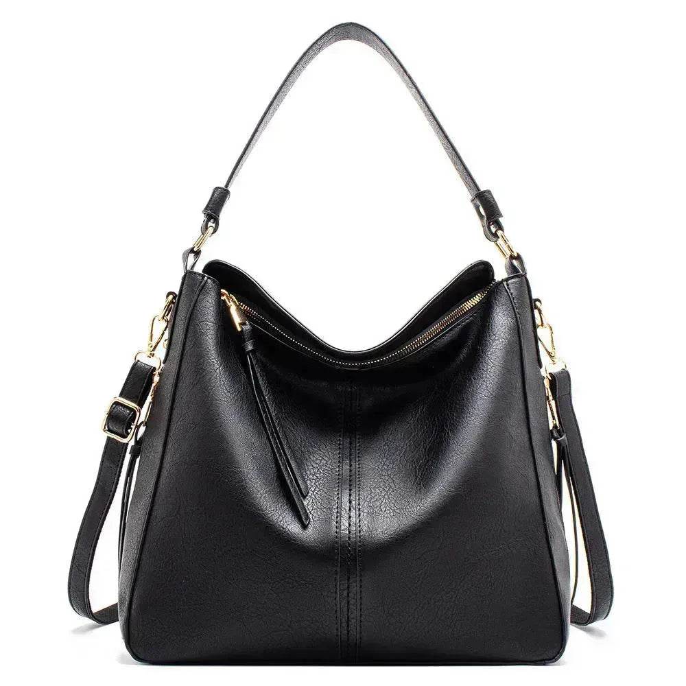 Women High Capacity PU Leather Handbags Fashion Commuting Crossbody Shoulder Hand Bag Shopping Totes - EX-STOCK Canada