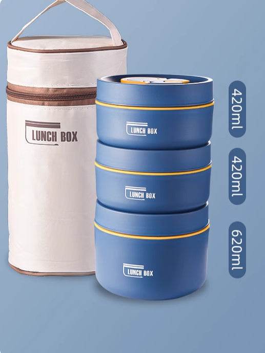 Portable Self-heating Japanese Multi Layer Thermal Insulated Lunch Box for Adult. - EX-STOCK Canada