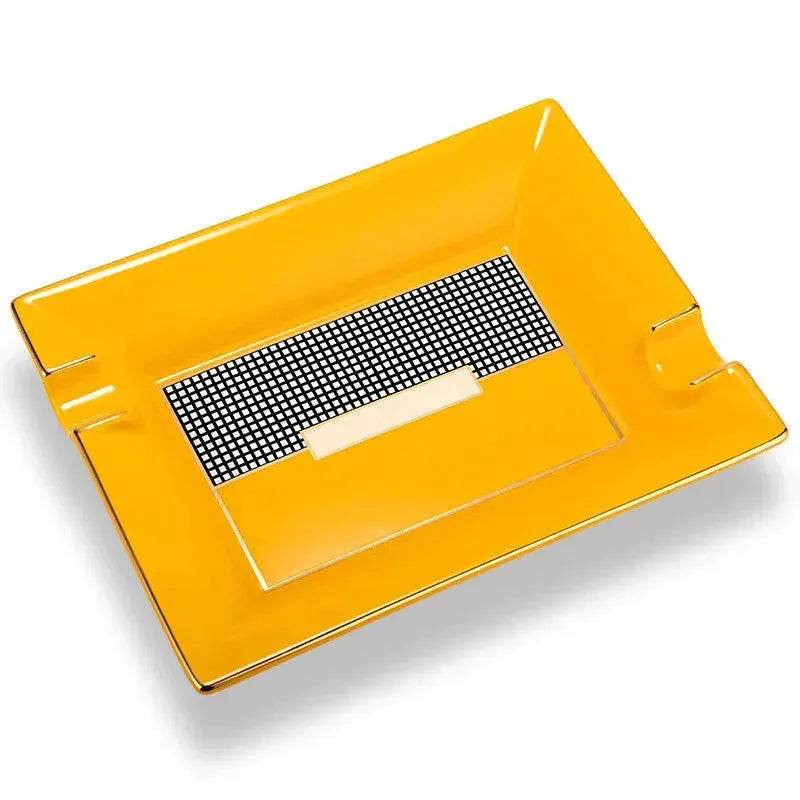 Luxury Ceramics Double slots Cigar Ashtray - EX-STOCK Canada