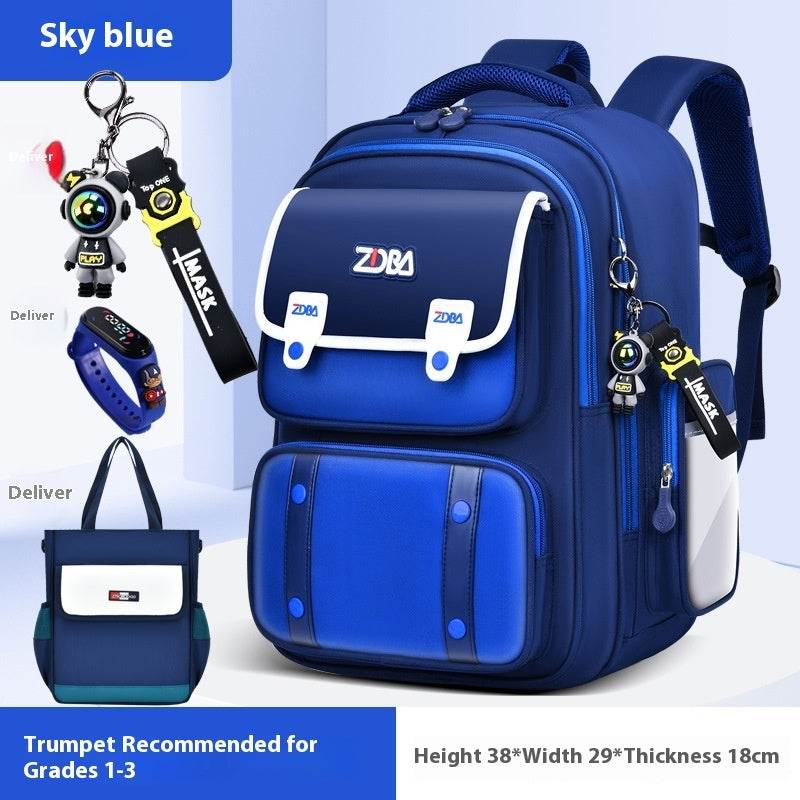 Elementary School Spine Protection Backpack Water resistant School bag - EX-STOCK Canada