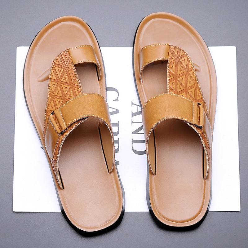 Men's Fashion All-matching Simple Beach Slippers EX-STOCK CANADA