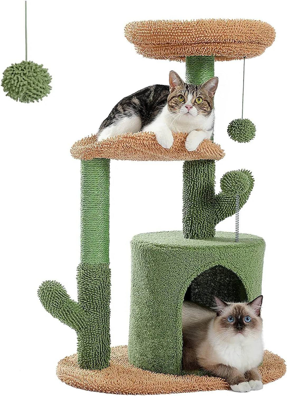 Climbing Frame Cat Nest Tree 32-inch Cactus Cat Climbing Frame - EX-STOCK Canada