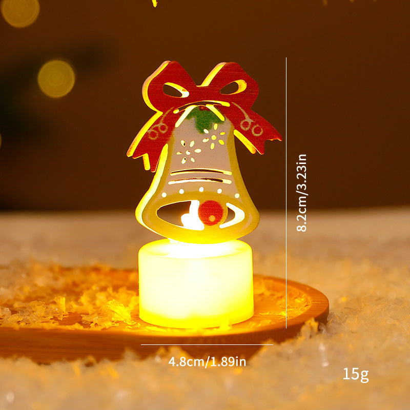 LED Electronic Candle Lights Christmas Trees Santa Claus Snowmen Creative Candles Small Night Lights Home Decorative Ornaments EX-STOCK Canada