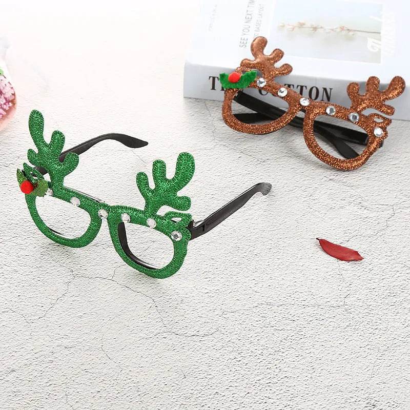 Party Christmas Children's Toys Christmas Luminous Glasses Frame - EX-STOCK Canada