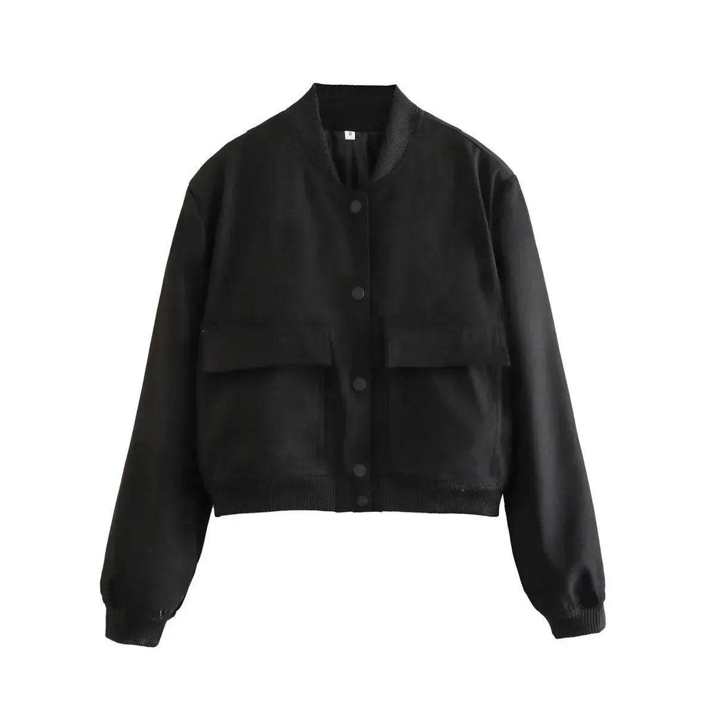 Fall Single Breasted Cashmere Cropped Jacket for women - EX-STOCK Canada