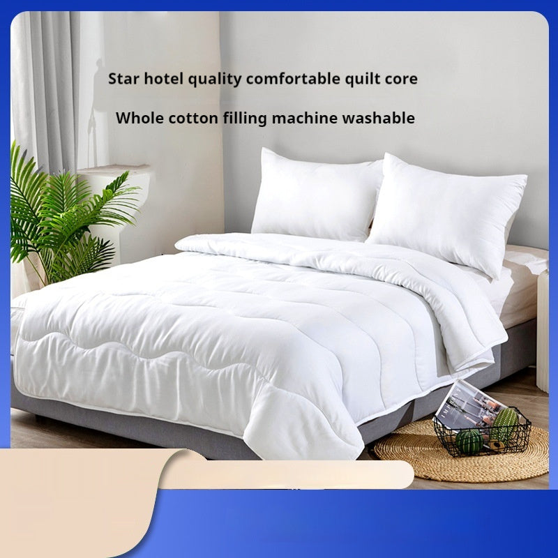 Chemical Fiber Bed & Breakfast Hotel Duvet Insert Thick Feather Velvet Quilt EX-STOCK Canada